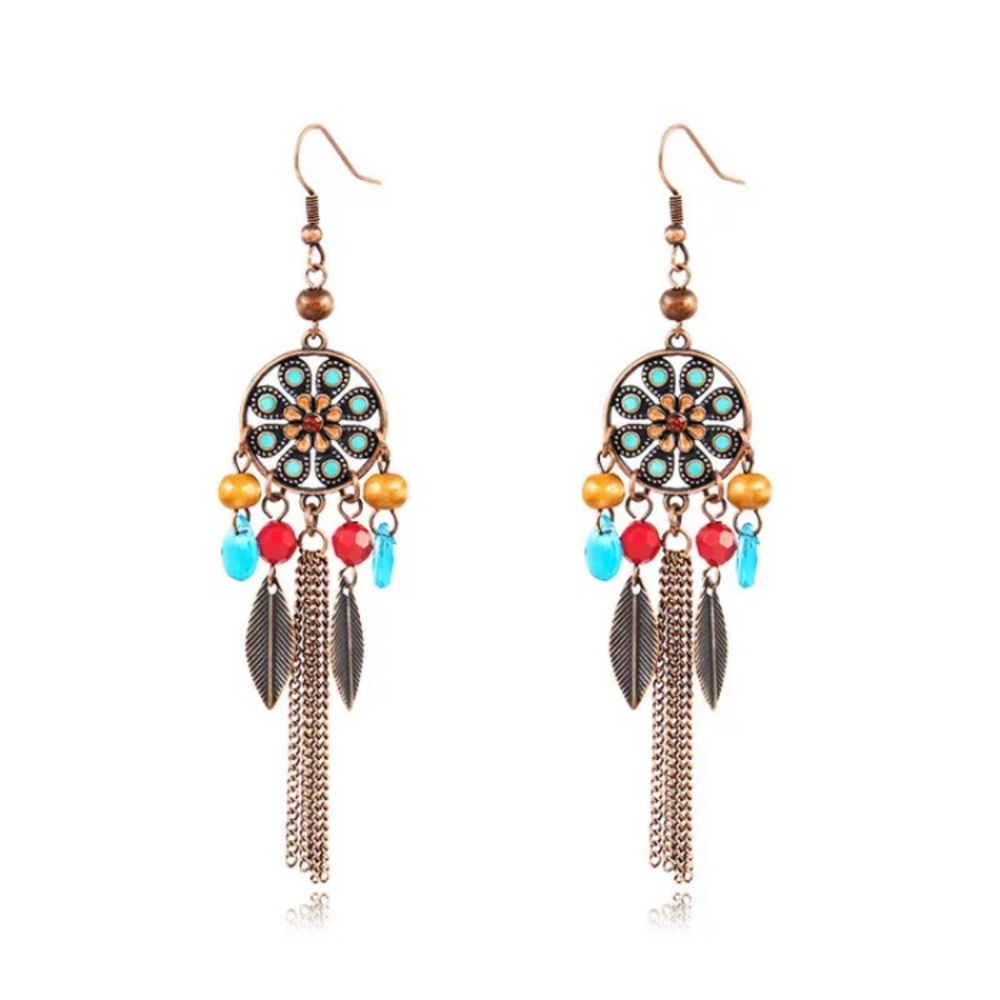 Ethnic Boho Tassel Earrings